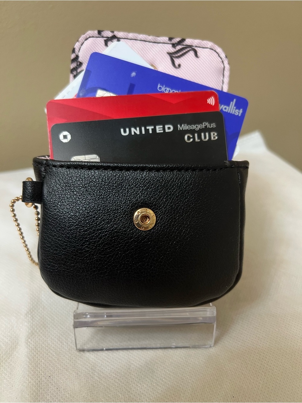 Juicy Couture Leather Pouch / cardholder